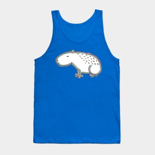 Facing Left Capybara Tank Top